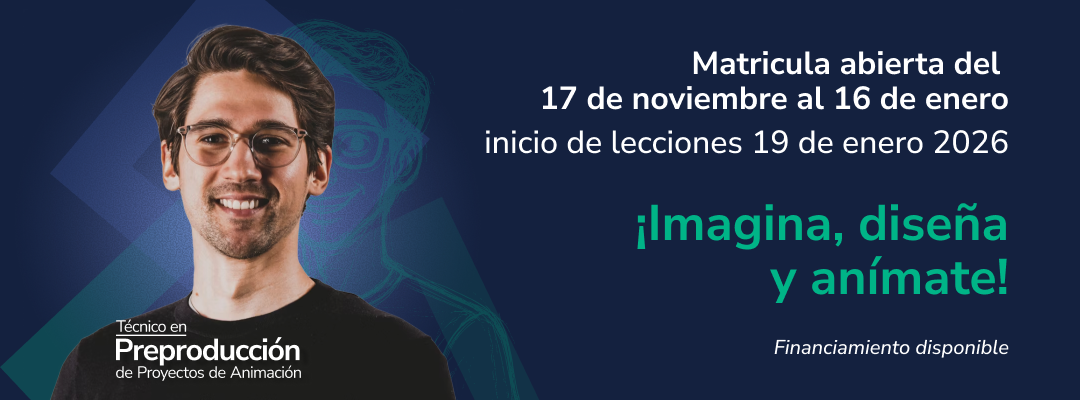 banner con fechas de matrícula 