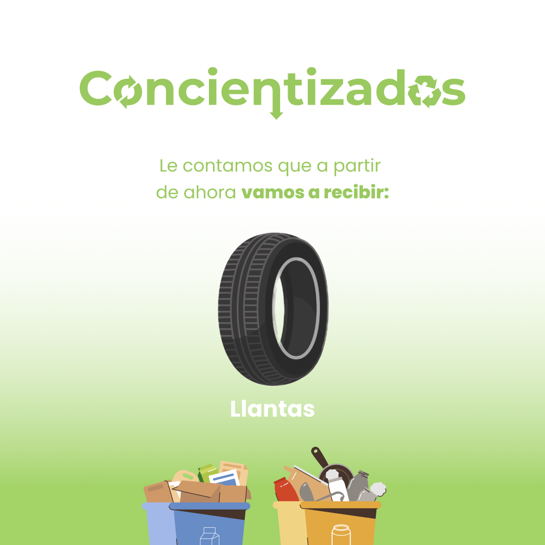 A partir de ahora vamosa a recibir Llantas