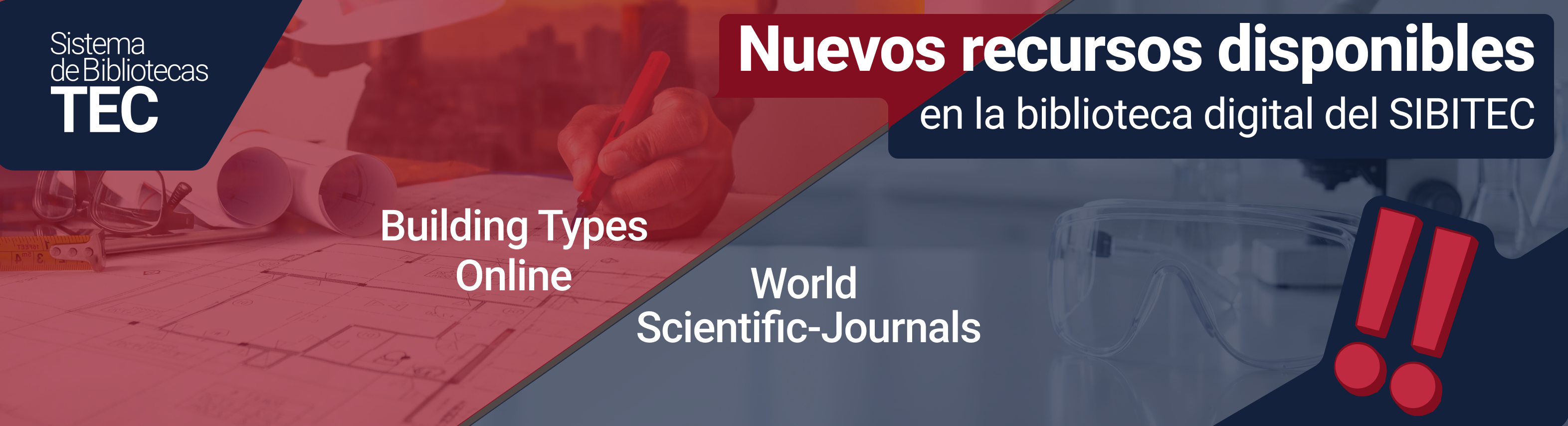 Nuevos recursos disponibles: Building Types Online y World Scientific Journals