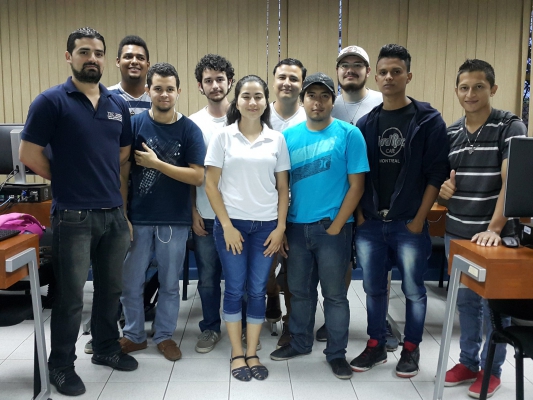 Equipo del Centro Académico de Limón (Foto Jessica Salazar)