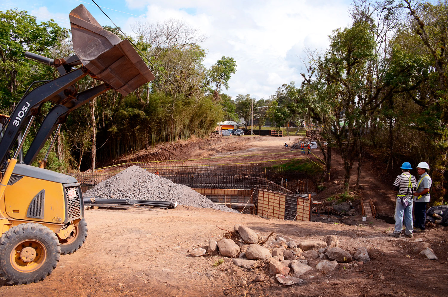 construccion de areas en el TEC