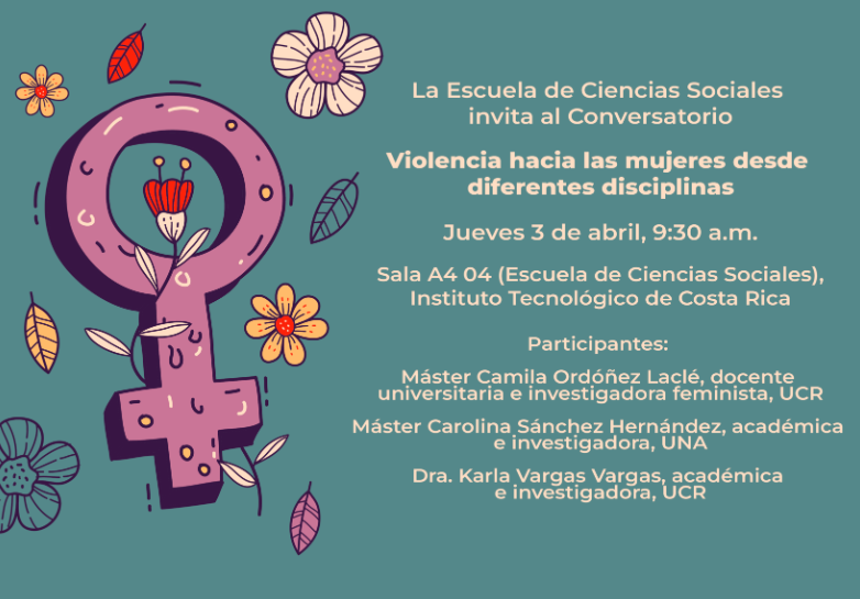 Afiche del evento. Contiene la misma información del texto.