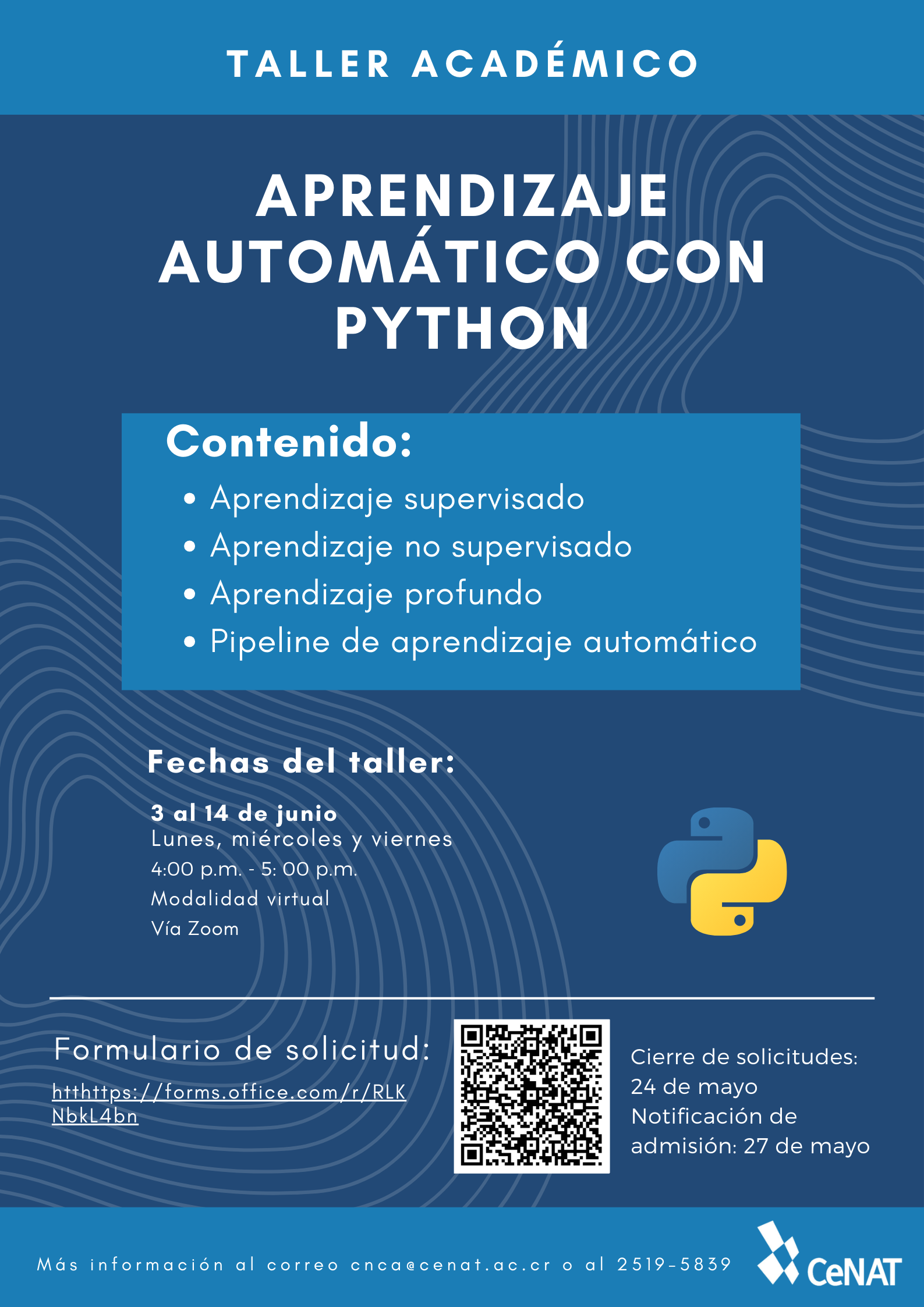 Afiche: Aprendizaje automático con Python