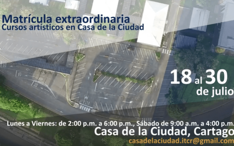 flyer de matrícula extra