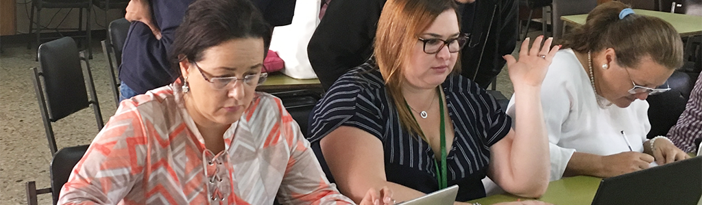 profesores trabajando
