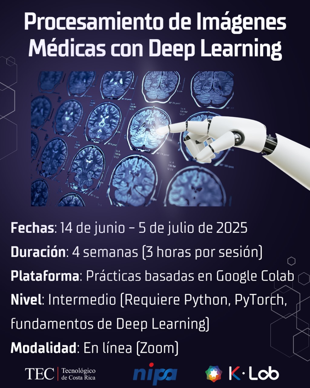 afiche de la actividad con la misma información