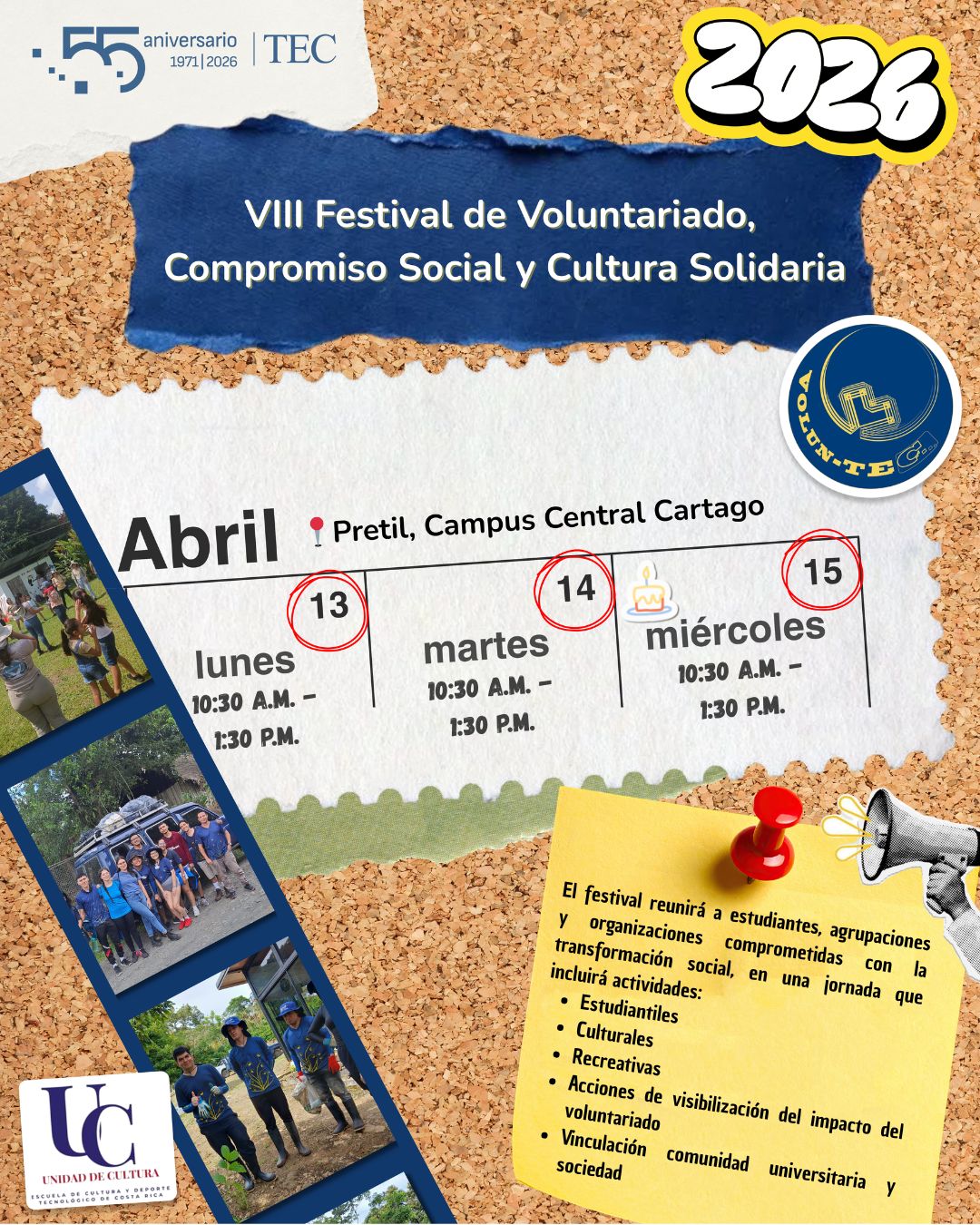 Invitación al festival