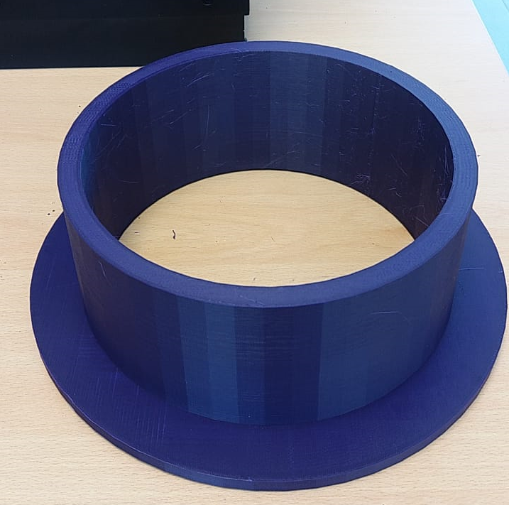 Modelo hecho mediante impresión 3D