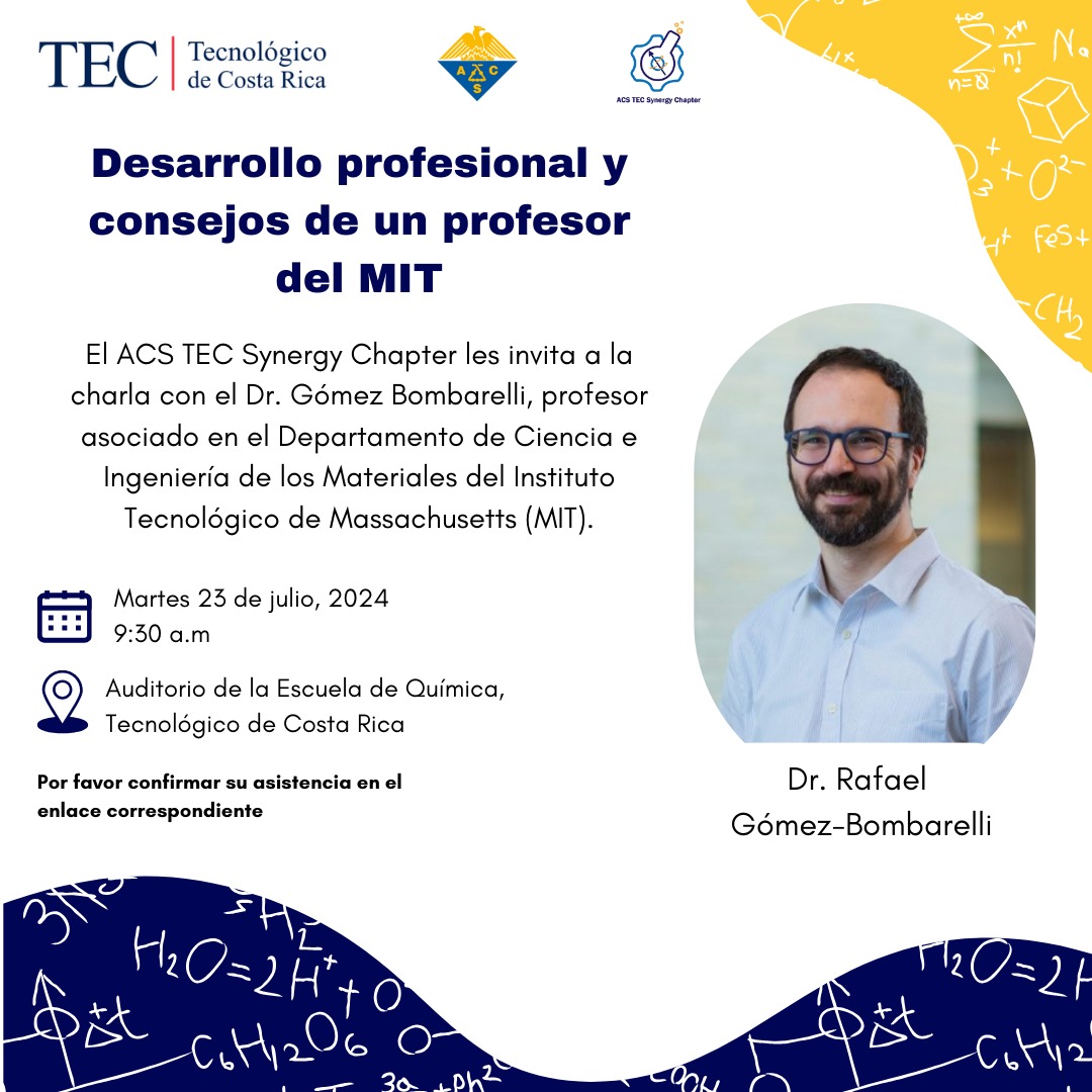 imagen con información de la Charla