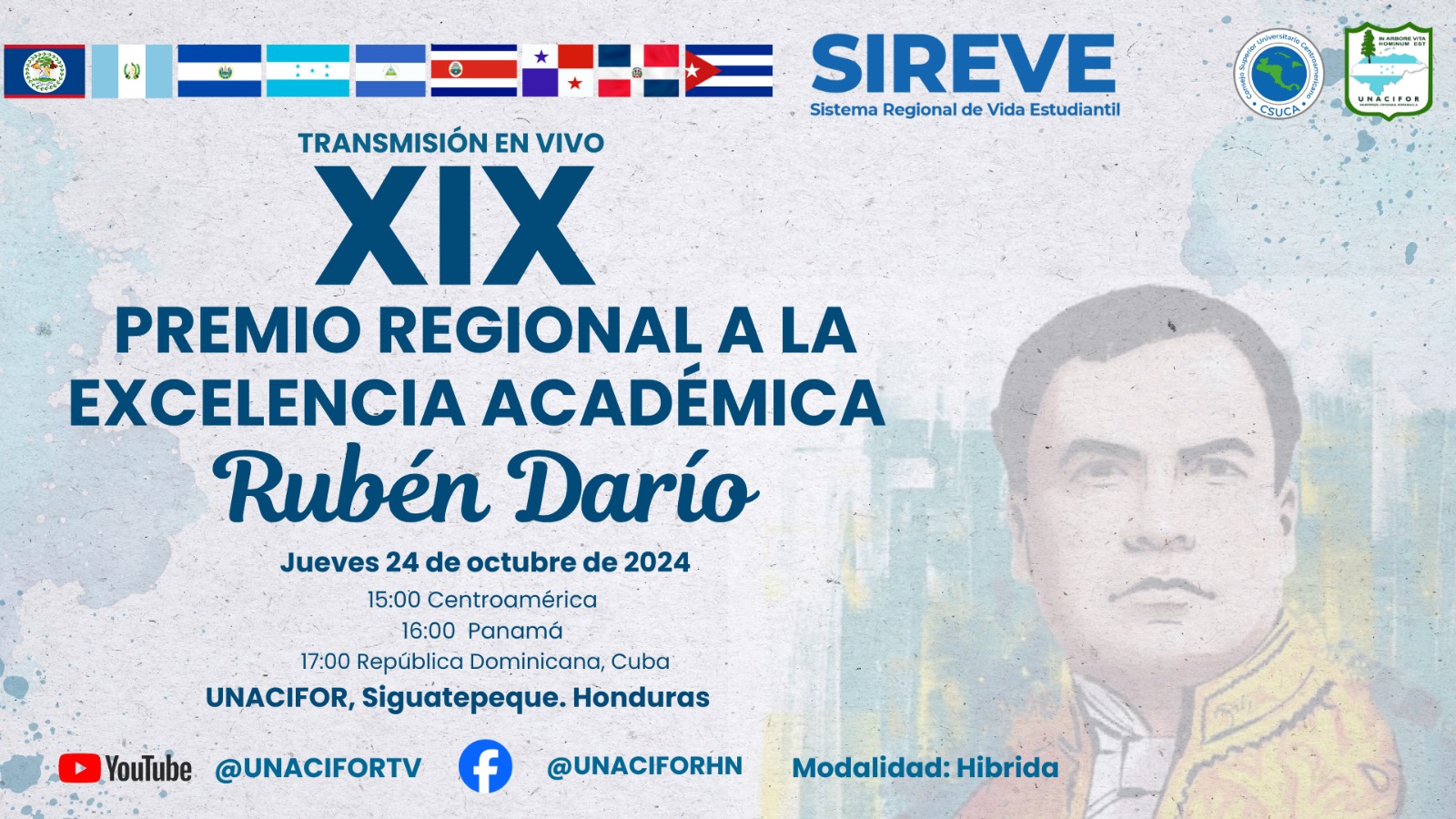 XIX Premio Rubén Dario 