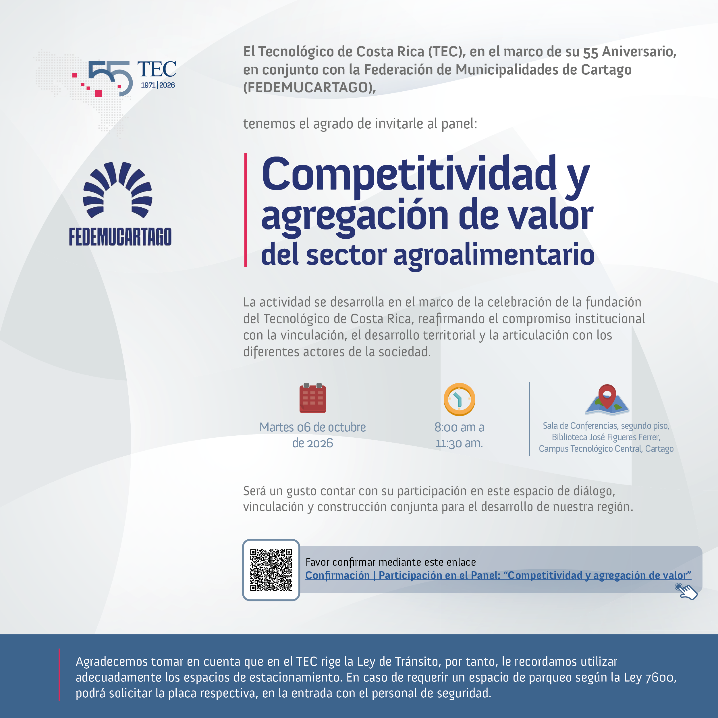 Afiche del panel