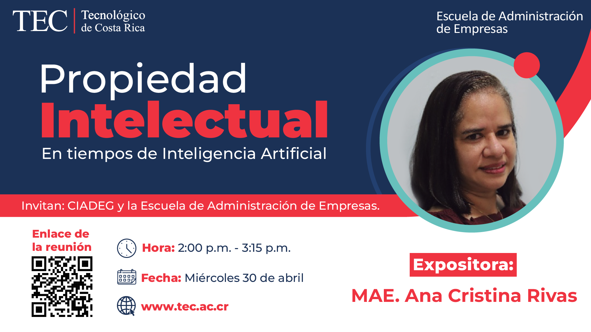 afiche charla