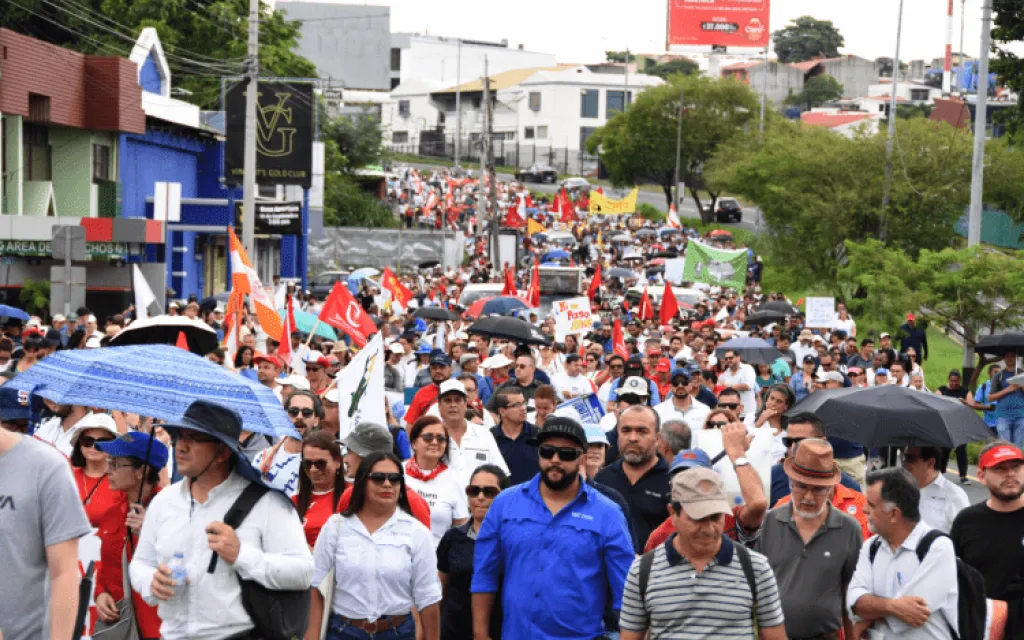 Fotografía de la marcha