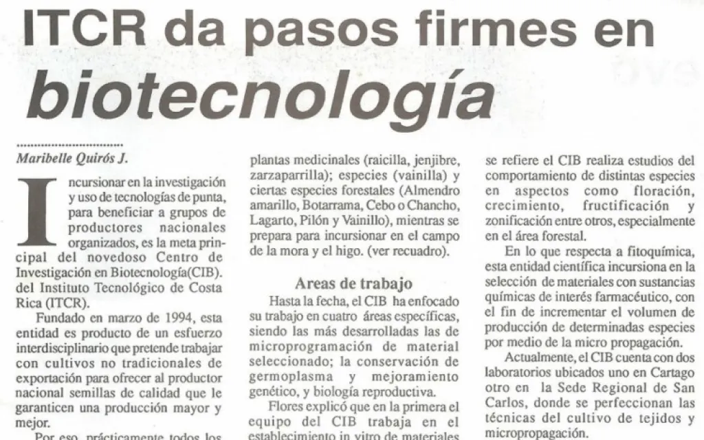 Noticia TEC