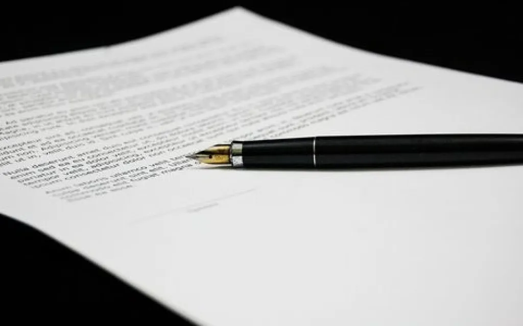 Firma de documento