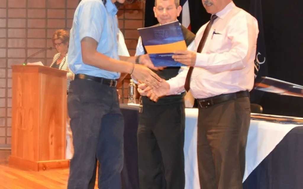 El estudiante Alejandro Arroyo Valle