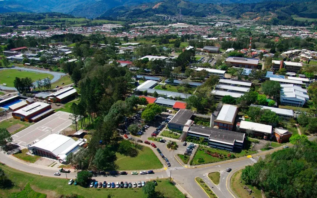 Vista aérea del Campus Central. (Archivo)