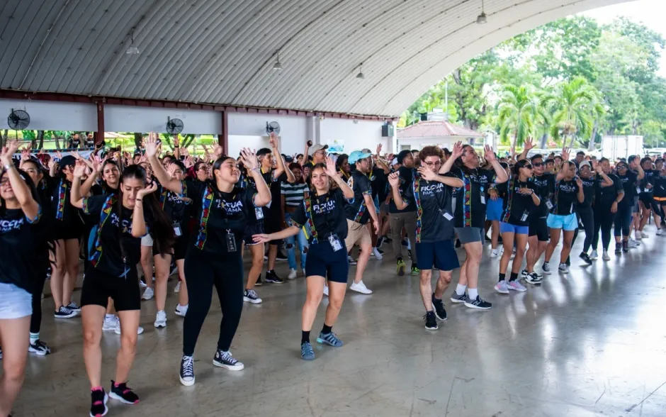 Fotografía de la actividad de integración