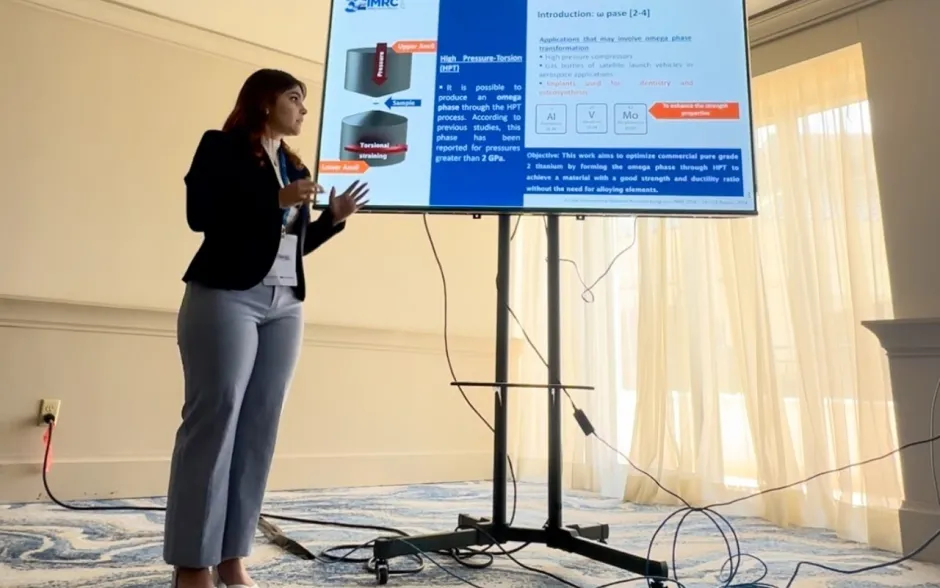 Fotografía de participante del evento