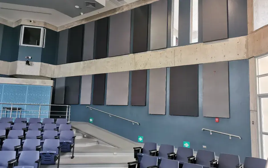 Imagen del interior del auditorio