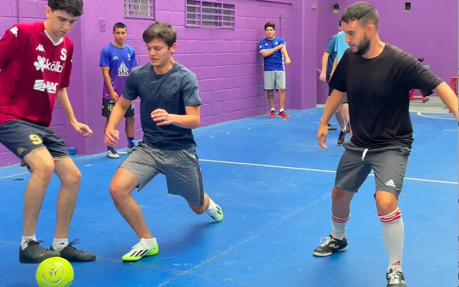 Jugadores de futsala