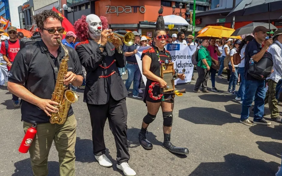Fotografía de la marcha