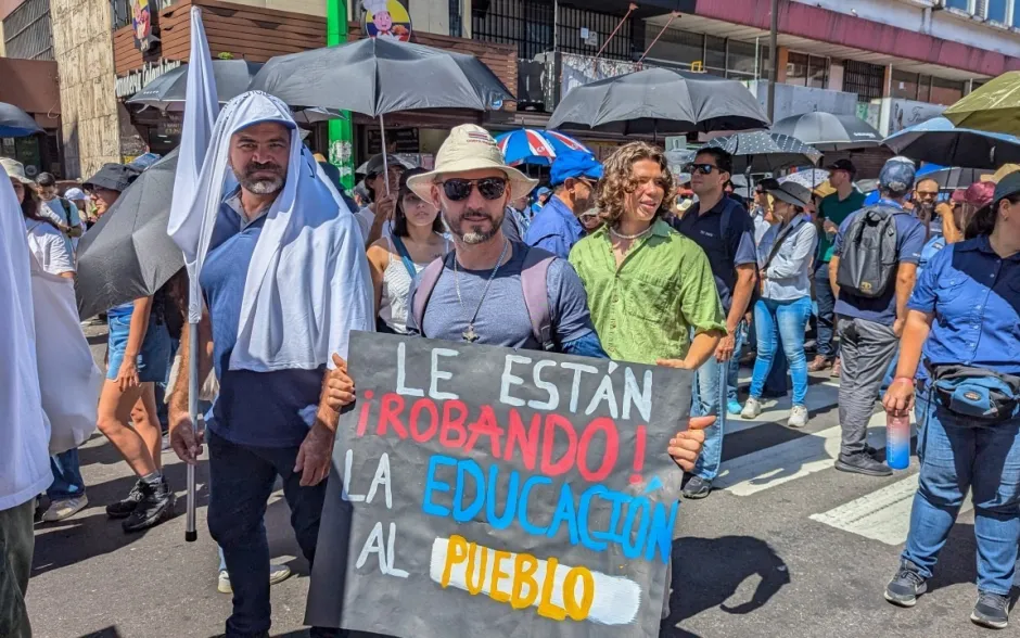 Fotografía de la marcha