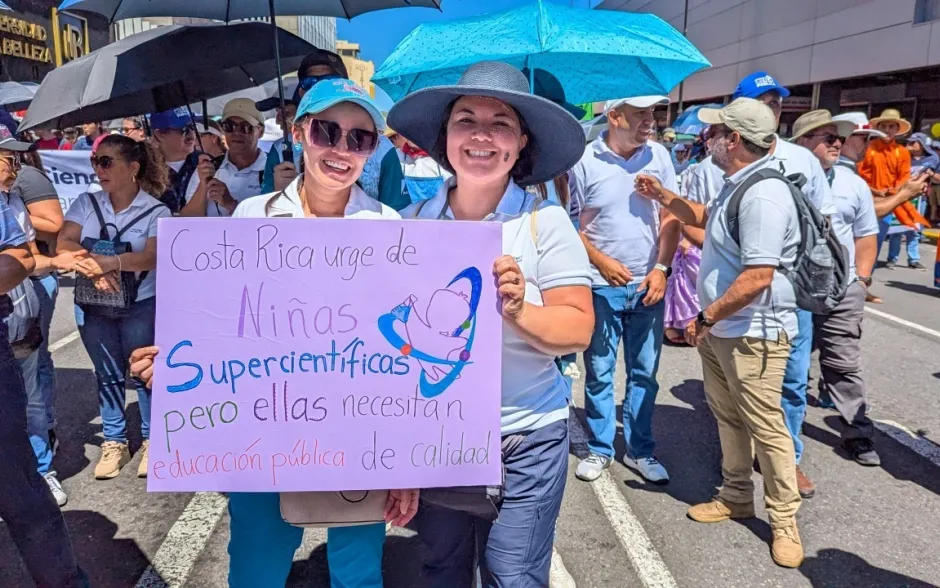 Fotografía de la marcha