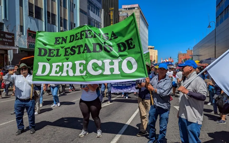 Fotografía de la marcha