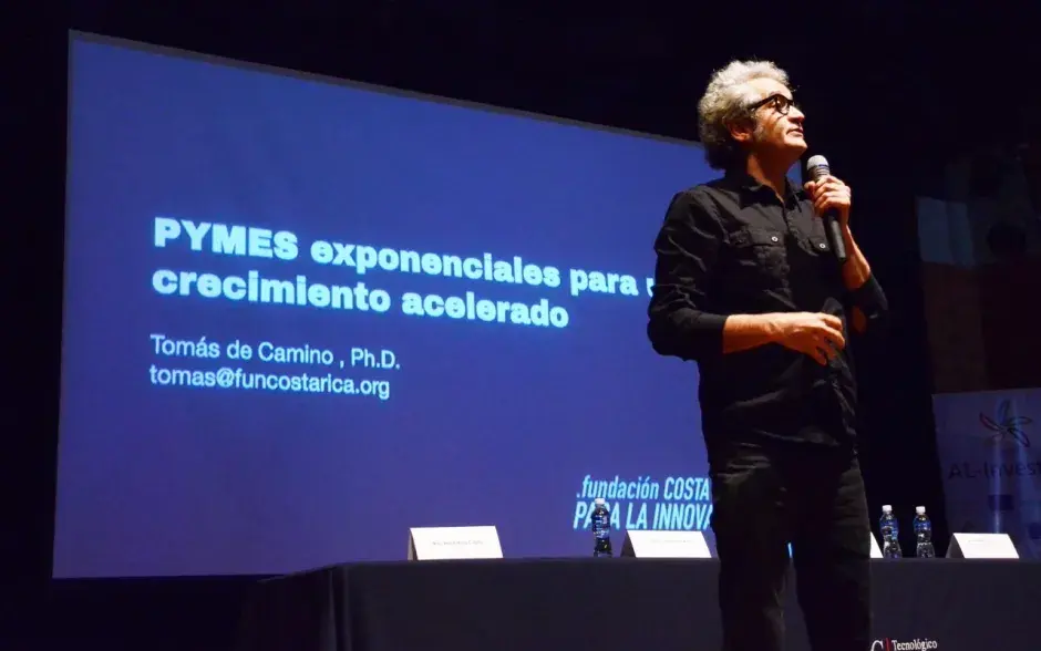 Tomás de Camino realizó la presentación oficial del Centro de Innovación Empresarial de la Cámara de Comercio de Costa Rica.