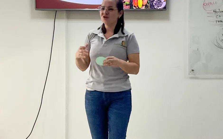 docente dando clases
