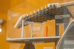 Dibujo de un proyecto. Escuela de Arquitectura y Urbanismo