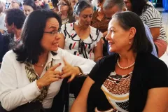 Imágenes del encuentro. (Fotografías: Karla Halabí)