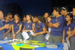Estudiantes de visita