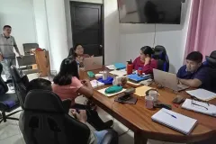 Fotografía de los participantes del evento