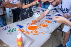 Fotografía de la actividad de integración