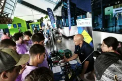 Stand de la Carrera de Electrónica