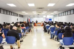 El conversatorio abordó temas como la integración de saberes indígenas, la ética ambiental, la economía circular y la necesidad de fortalecer una visión integral para mejorar la relación entre los seres humanos y la naturaleza.