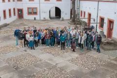 Fotografía de estudiantes que participaron en el intercambio