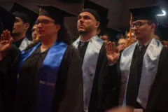 Fotografía de graduandos