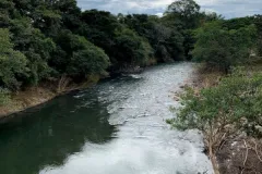 caudal de un río