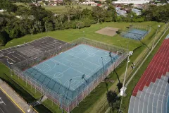 cancha multiusos vista desde arriba