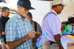 Fotografía de asistentes al evento