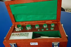 Juego de pesas clase F1 de 1 mg a 1 kg