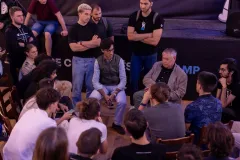 Fotografía de participantes del evento