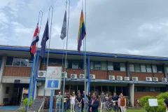 Fotografía de asistentes al evento