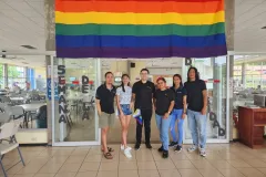 Fotografía de asistentes al evento