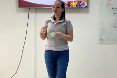 docente dando clases