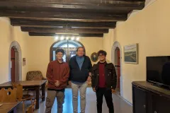 Fotografía de estudiantes que participaron en el intercambio