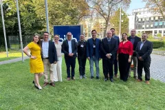 Fotografía de participantes del evento